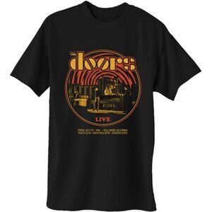 The Doors T-Shirt 68 Retro Circle Rock Band Music Fan Graphic Retro 103